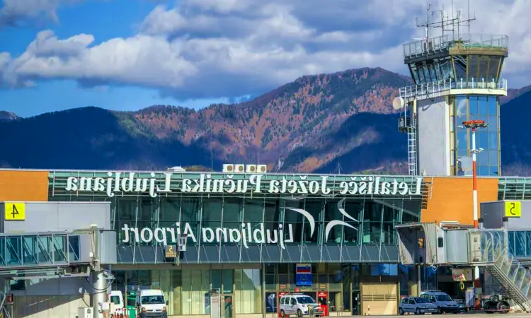 Aéroport Jože Pučnik de Ljubljana
