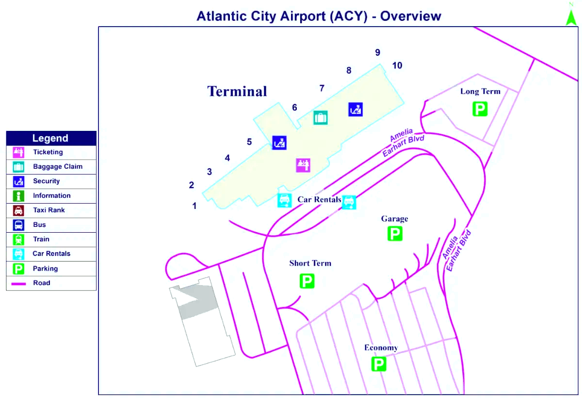 Aéroport international d'Atlantic City