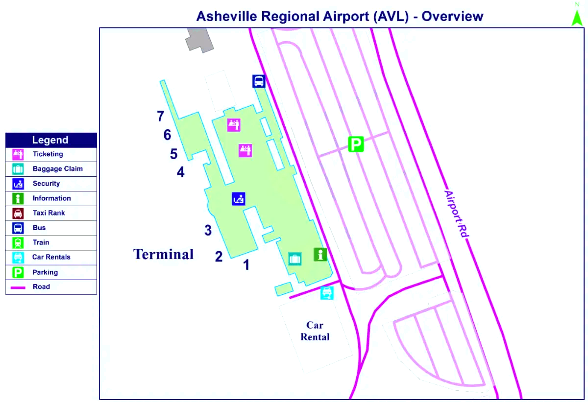 Aéroport régional d'Asheville