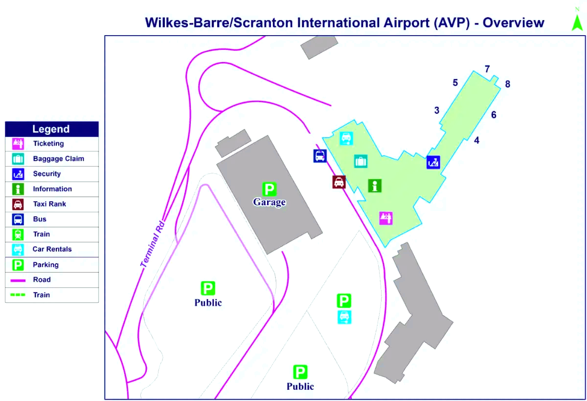 Aéroport international de Wilkes Barre/Scranton