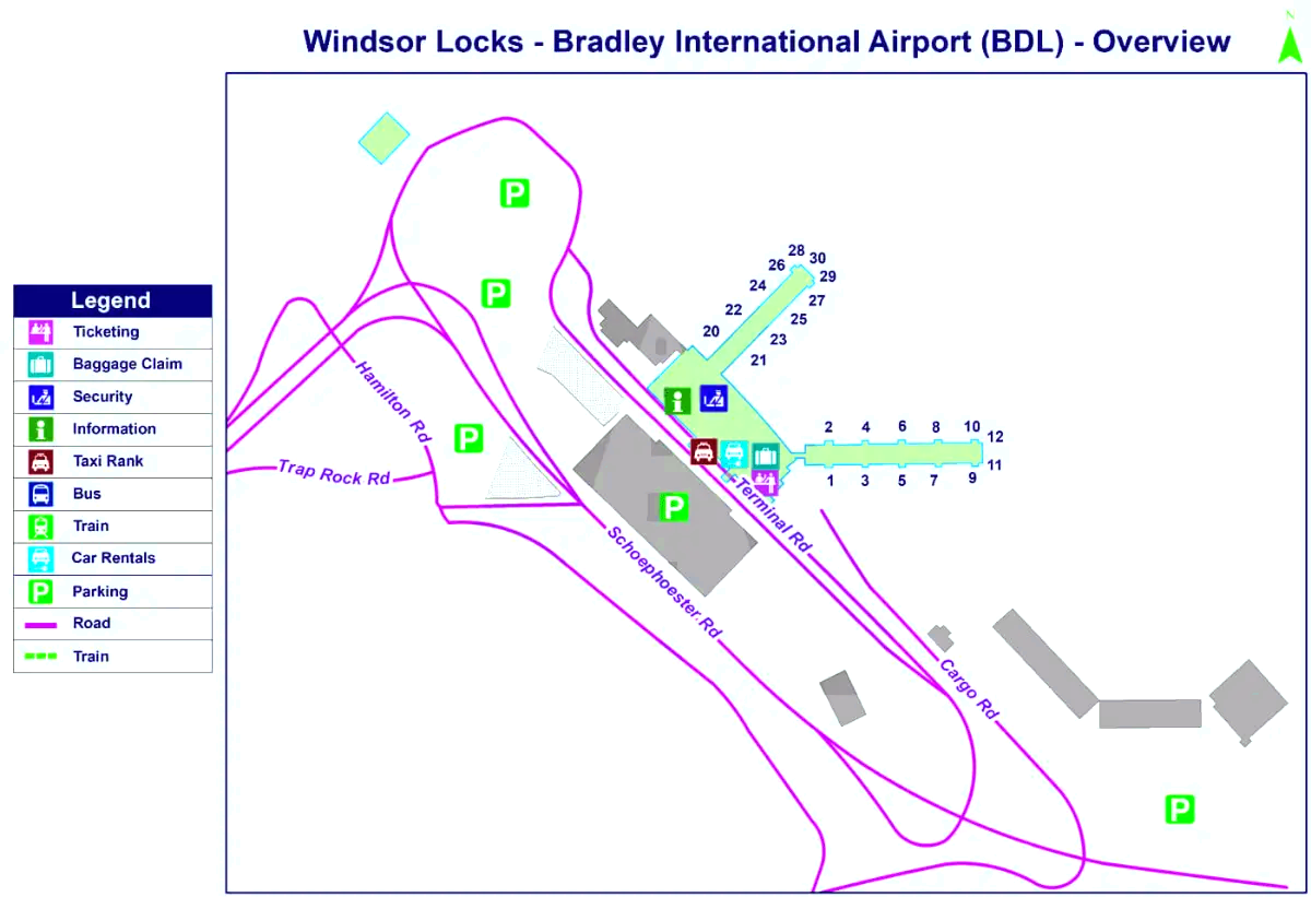 Aéroport international de Bradley