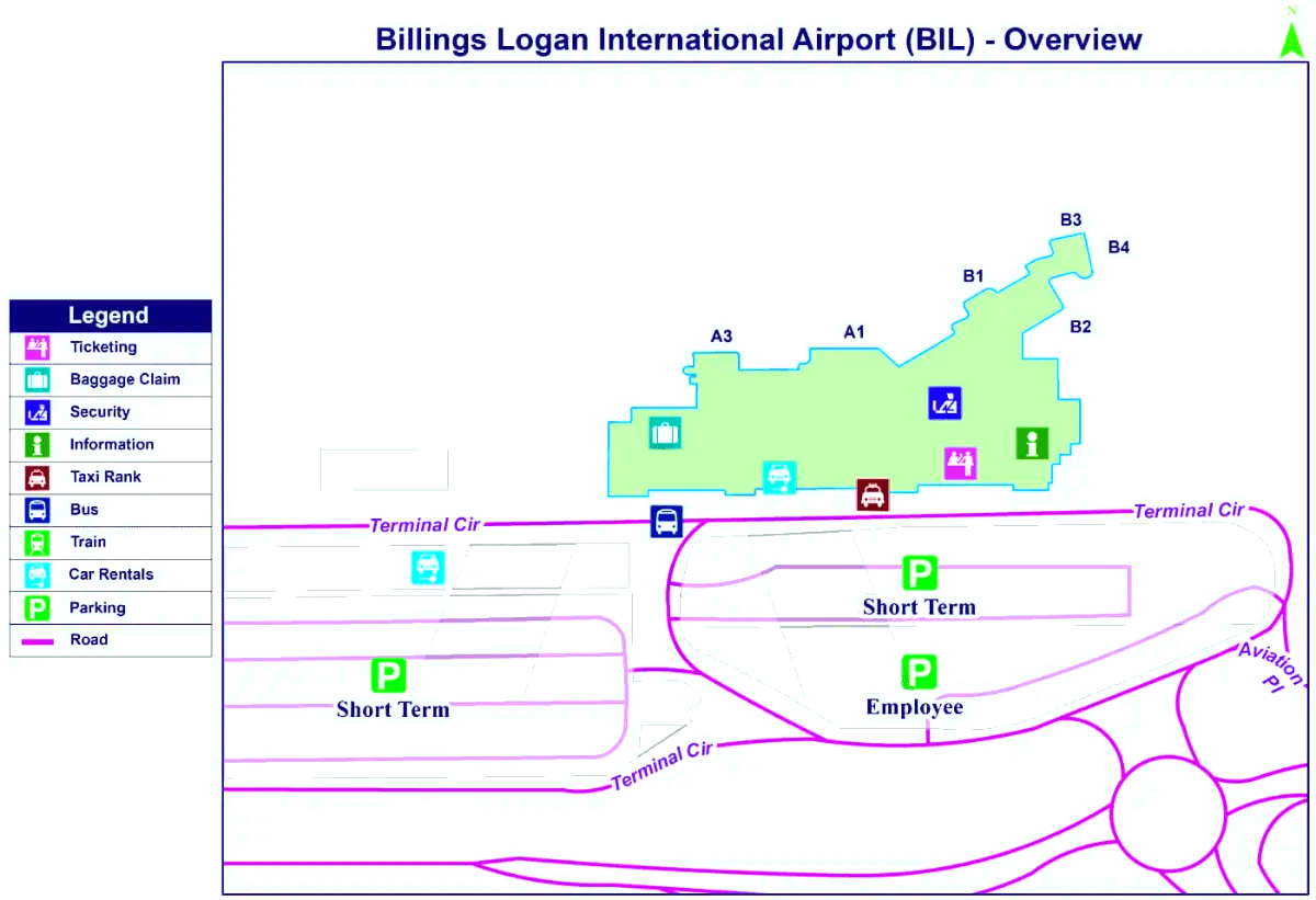 Aéroport international Billings-Logan