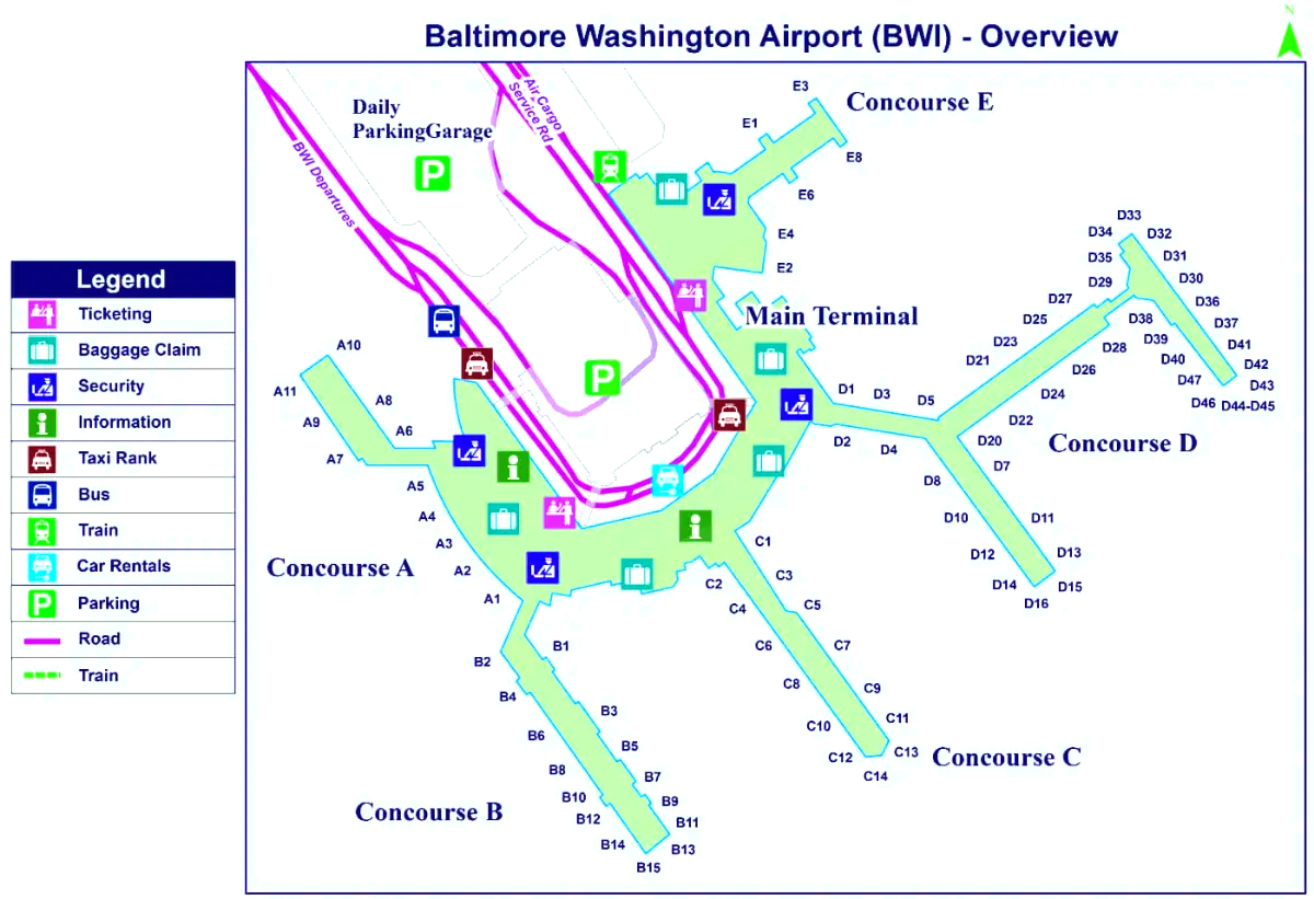 Aéroport international Thurgood Marshall de Baltimore-Washington