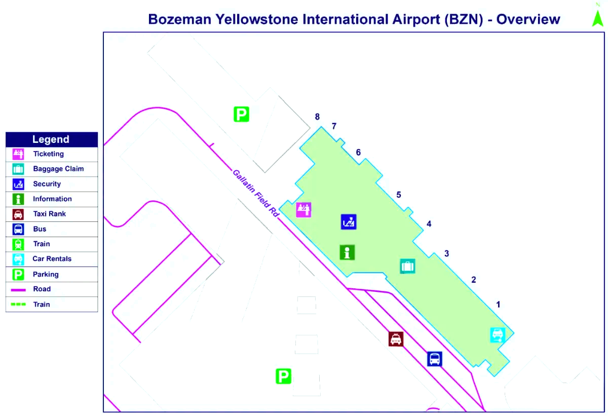 Aéroport international de Bozeman-Yellowstone