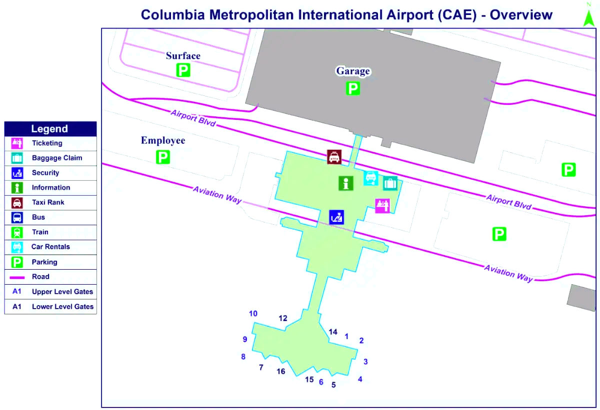 Aéroport métropolitain de Columbia