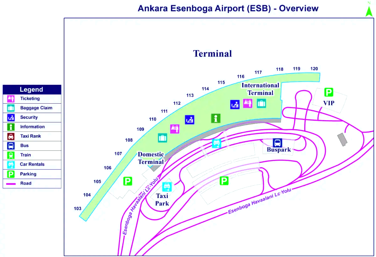 Aéroport international d'Esenboğa