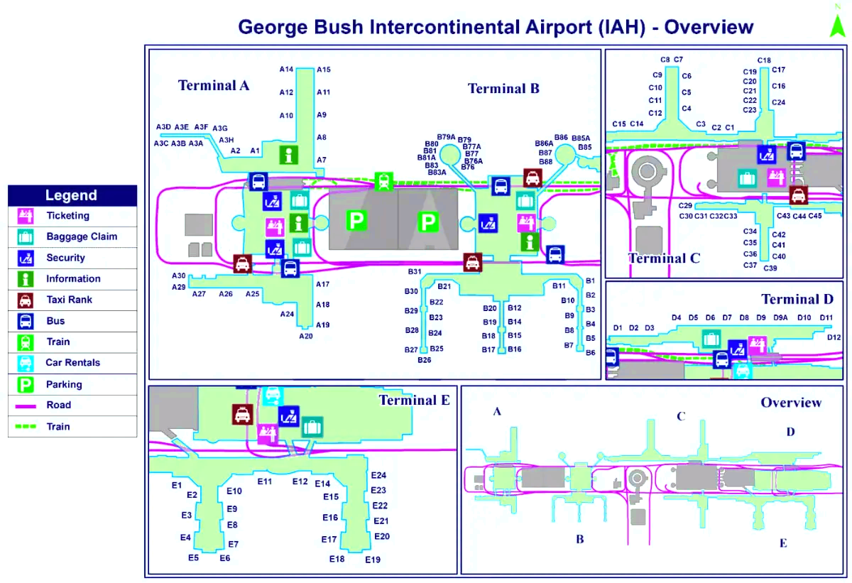 Aéroport intercontinental George Bush
