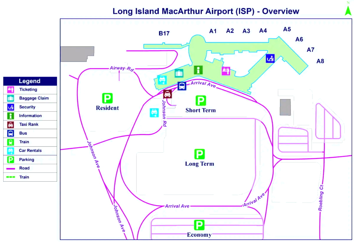 Aéroport MacArthur de Long Island