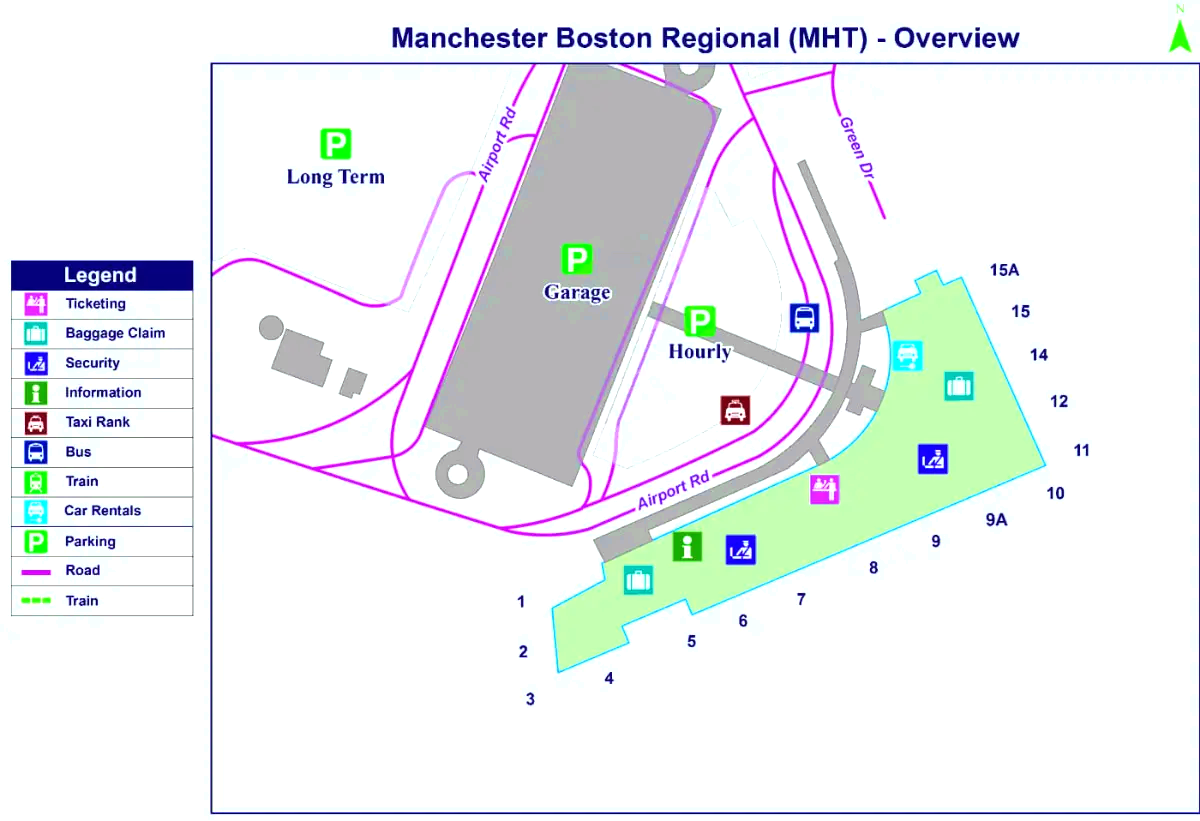 Aéroport régional de Manchester-Boston