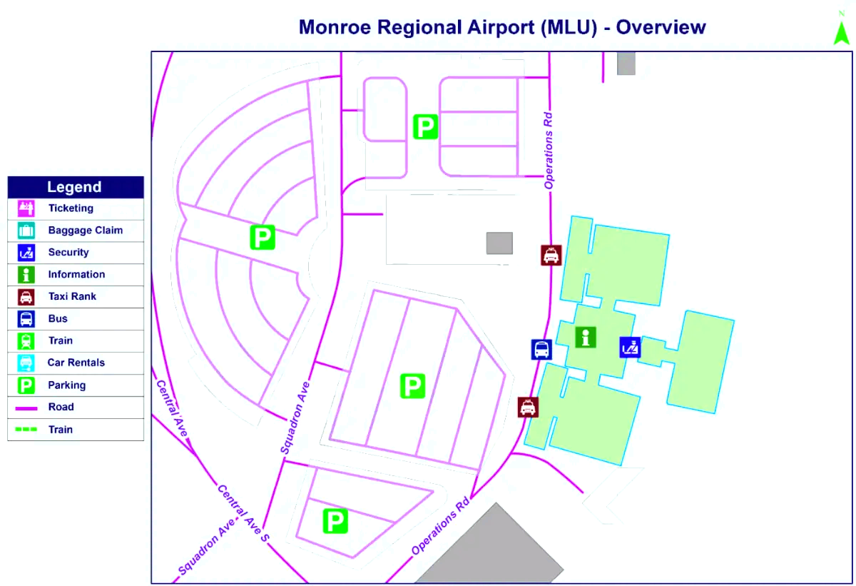 Aéroport régional de Monroe