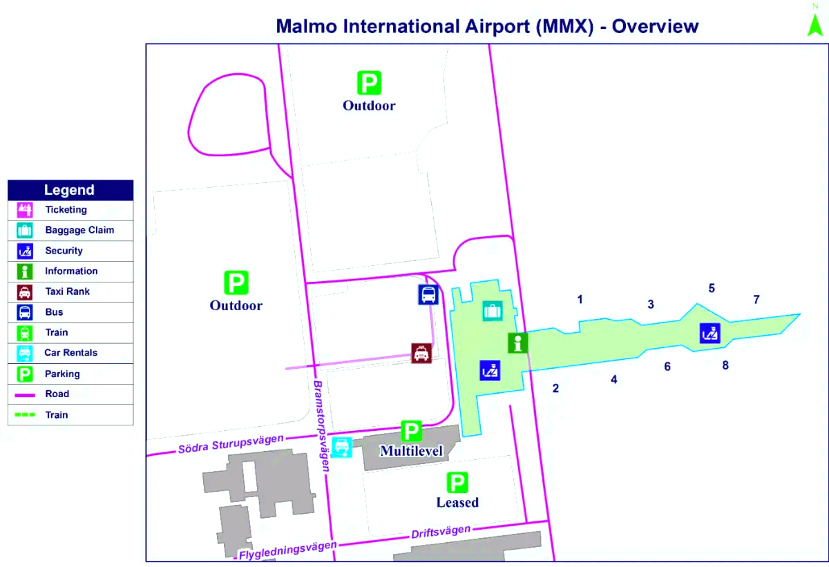 Aéroport de Malmo