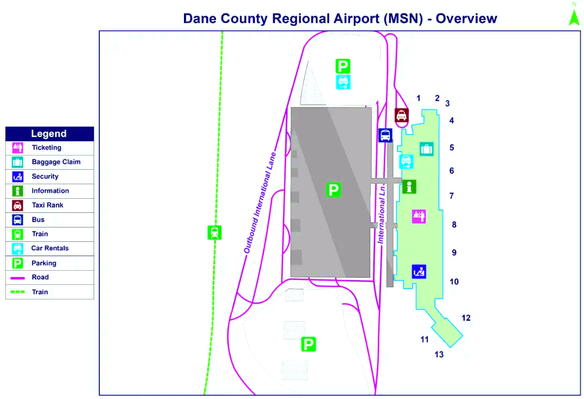 Aéroport régional du comté de Dane