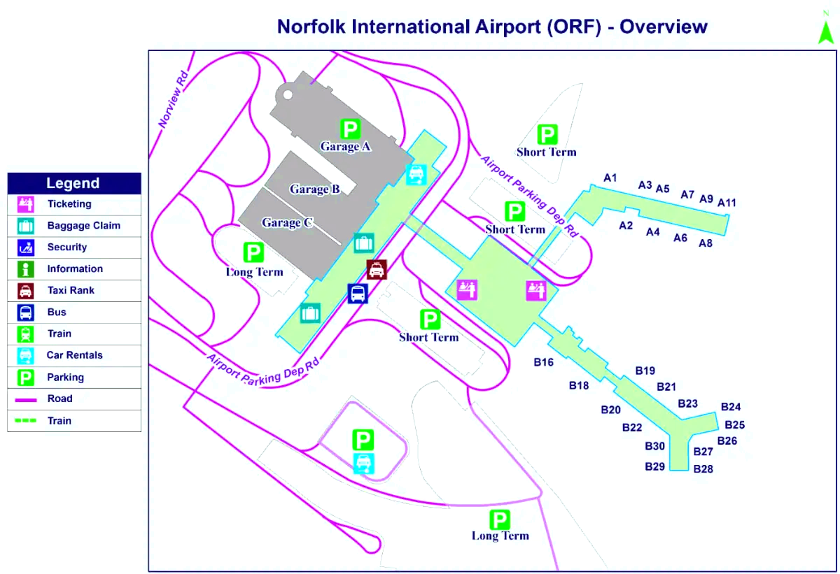 Aéroport international de Norfolk