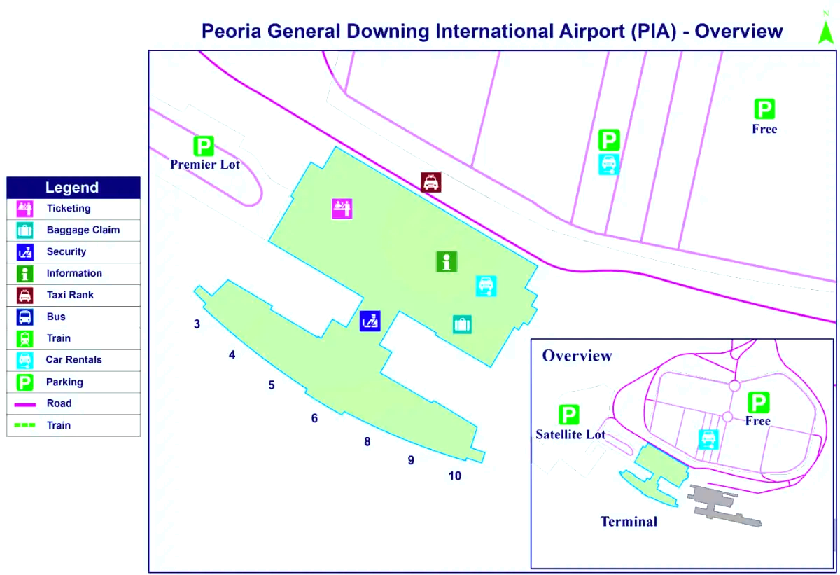 Aéroport international Général Wayne A. Downing Peoria