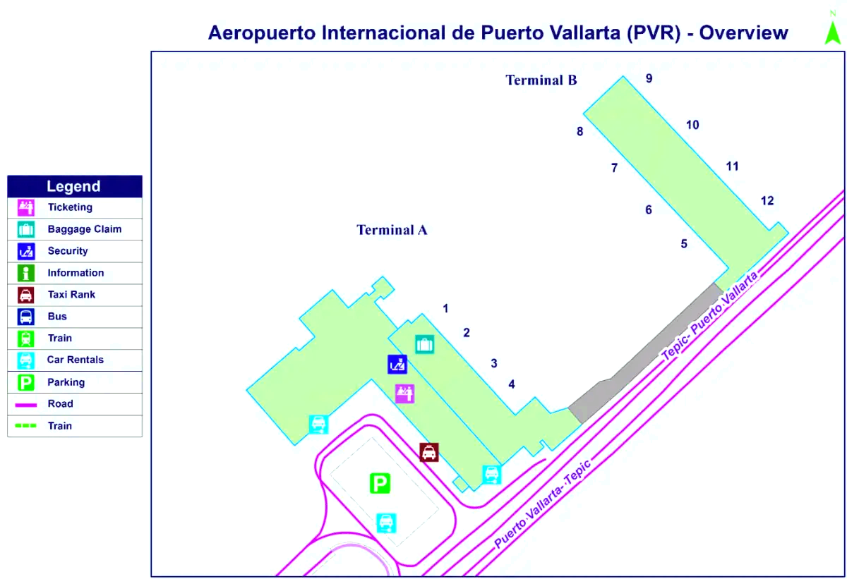 Lic. Aéroport international Gustavo Díaz Ordaz