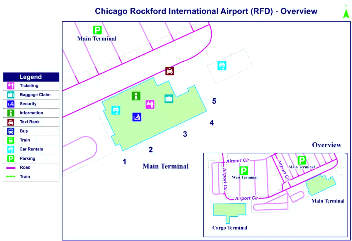 Aéroport international de Chicago Rockford