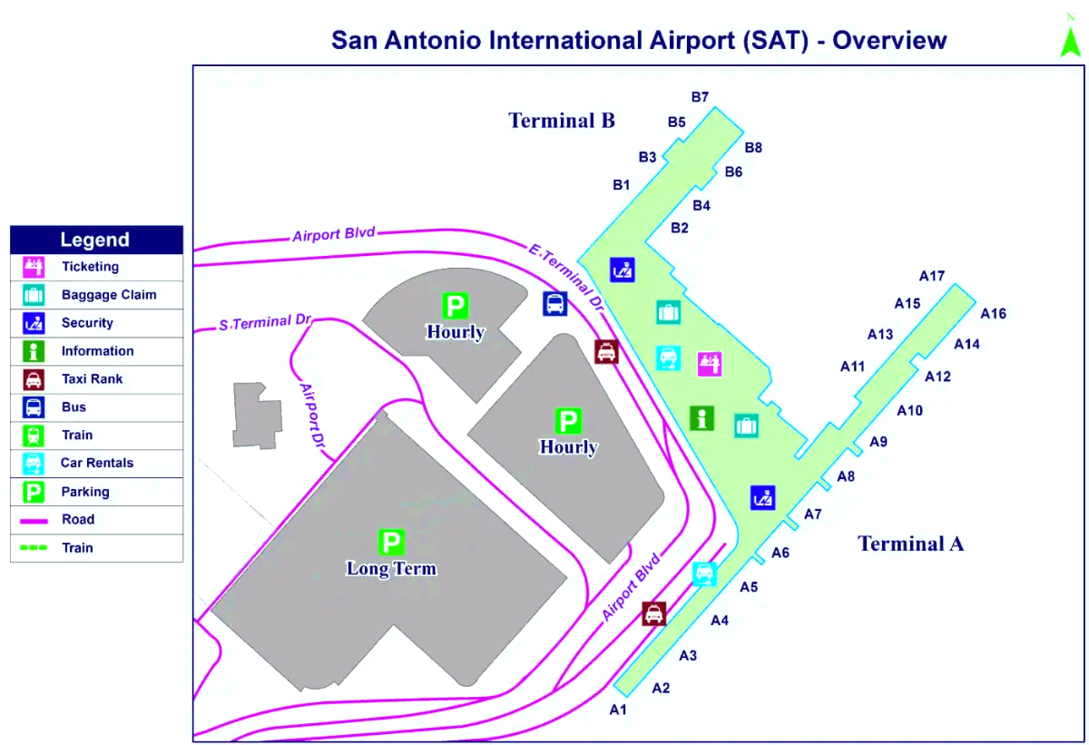 Aéroport international de San Antonio