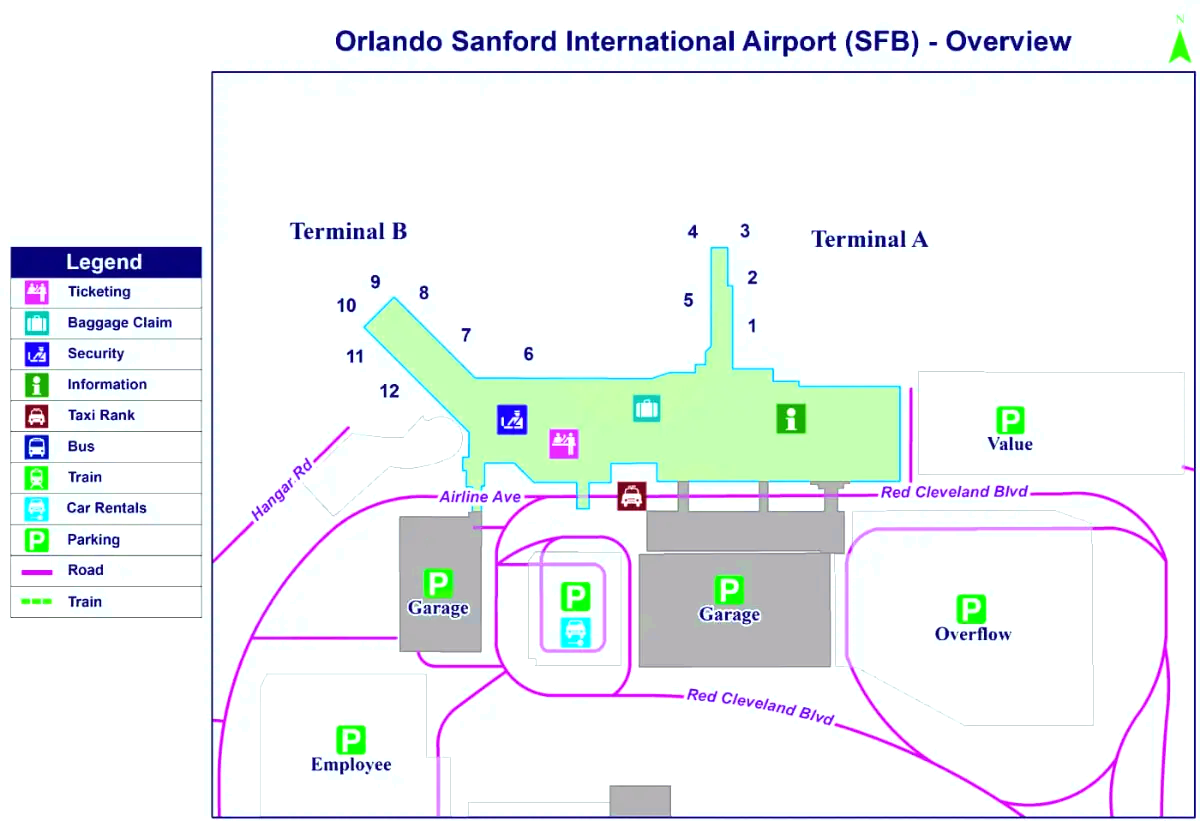 Aéroport international d'Orlando Sanford