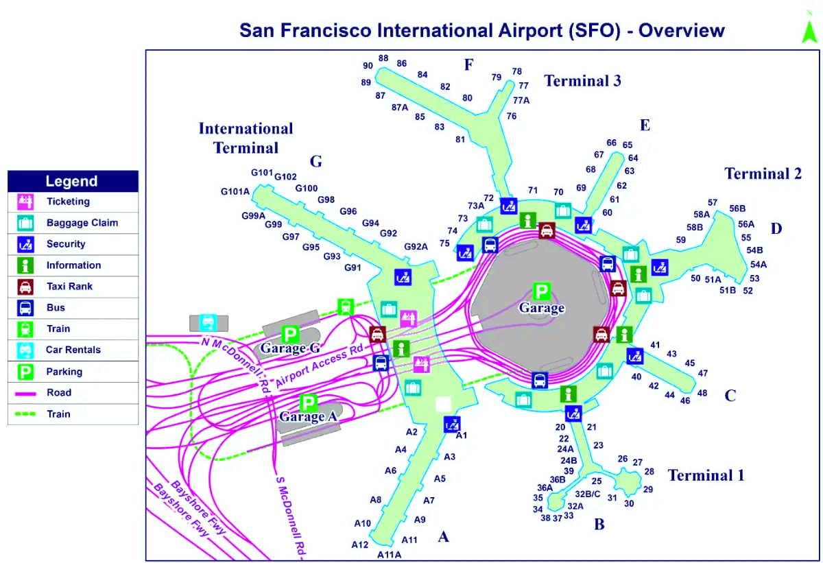 Aéroport international de San Francisco