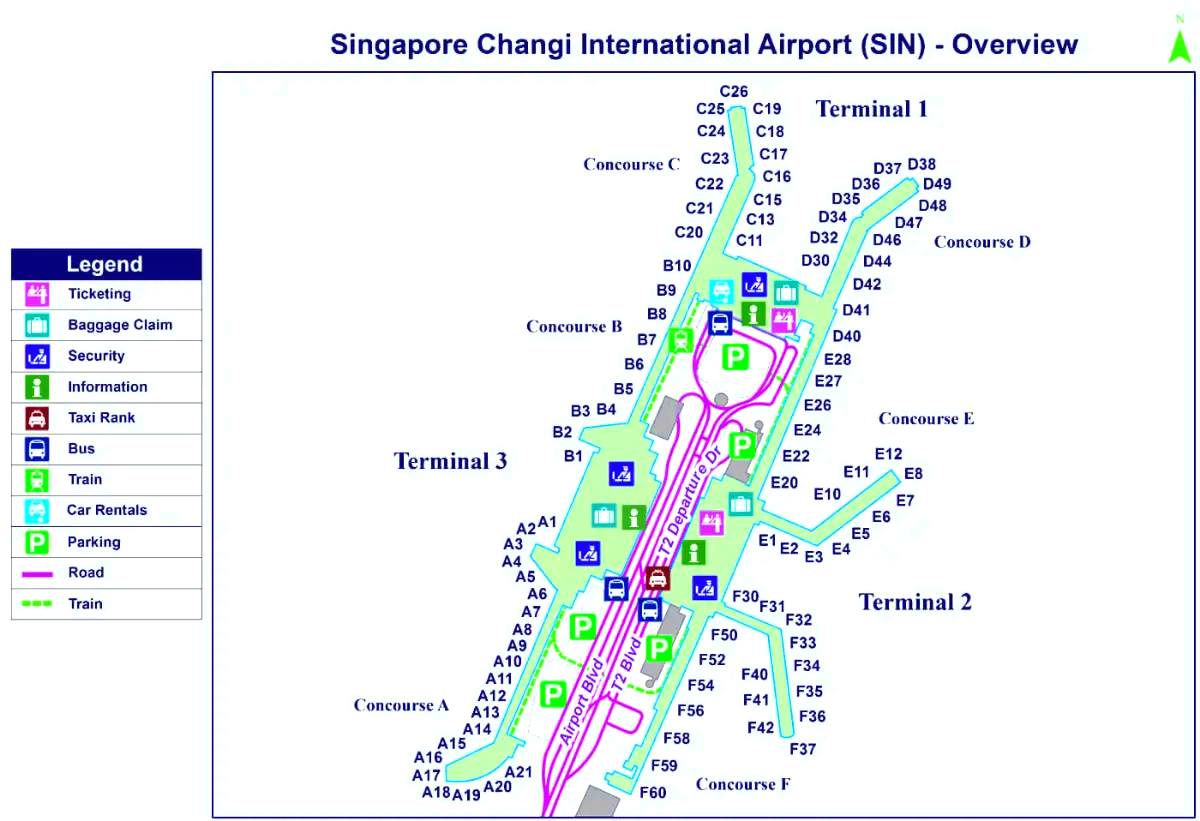 Aéroport Changi de Singapour