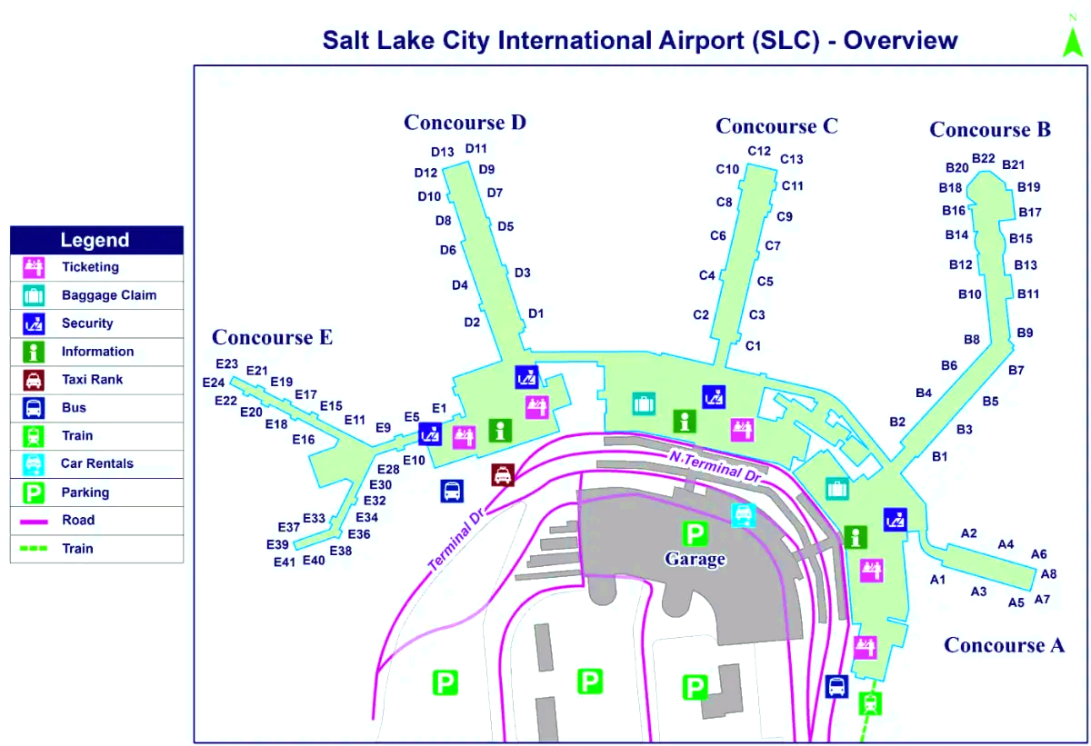 Aéroport international de Salt Lake City