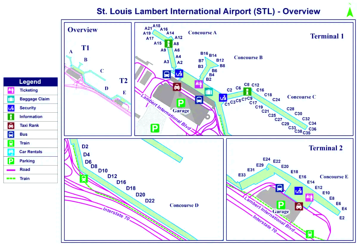 Aéroport international de Lambert-Saint-Louis