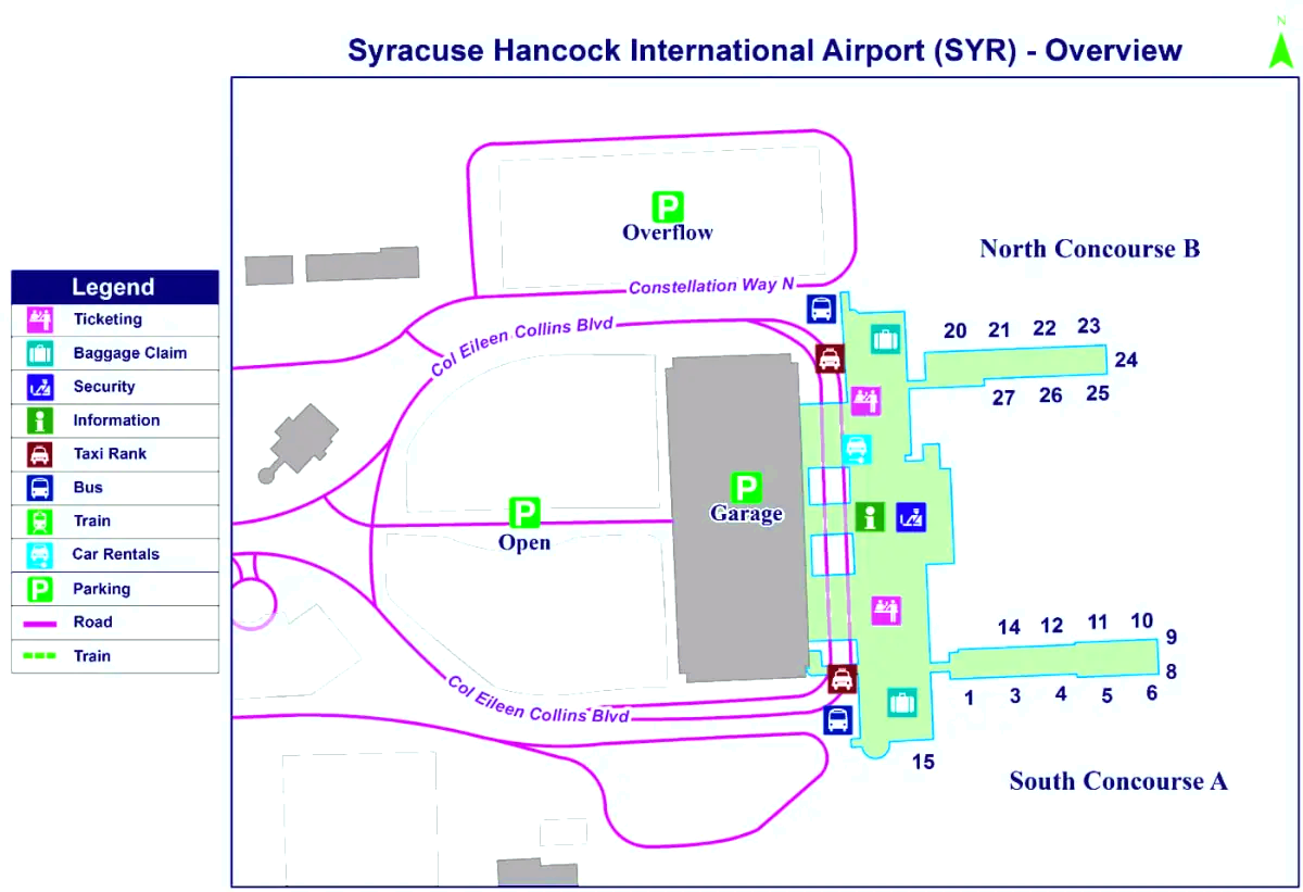 Aéroport international Hancock de Syracuse